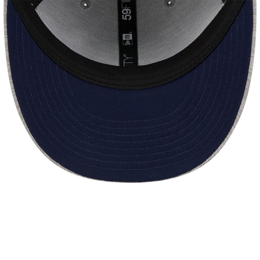 MLB ブリュワーズ キャップ 2024 クラブハウス Clubhouse ロープロファイル 59FIFTY ニューエラ/New Era グレー｜mlbshop｜05