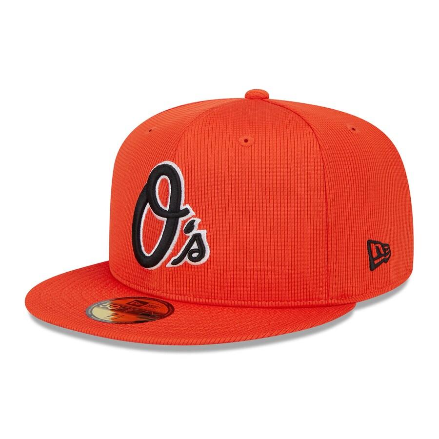 MLB オリオールズ キャップ 2024 スプリングトレーニング 59FIFTY Fitted Hat ニューエラ/New Era オレンジ｜mlbshop｜03