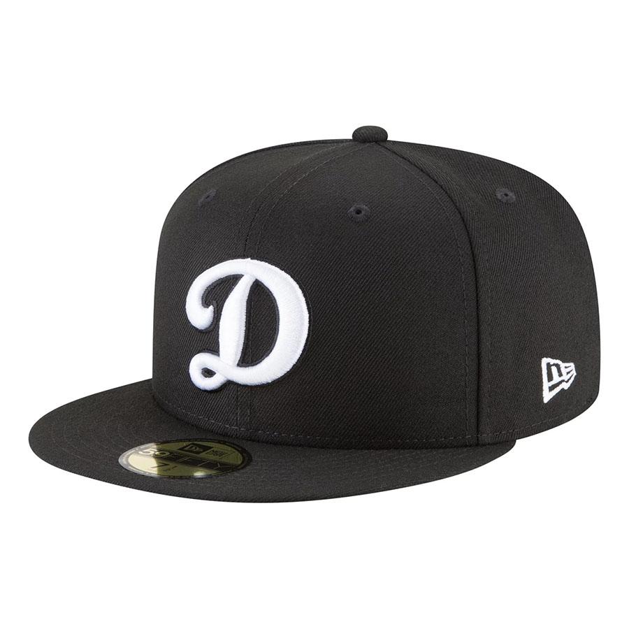 MLB 大谷翔平 ドジャース キャップ 2x MVPパッチ Dロゴ 59FIFTY Fitted Hat ニューエラ/New Era ブラック｜mlbshop｜03