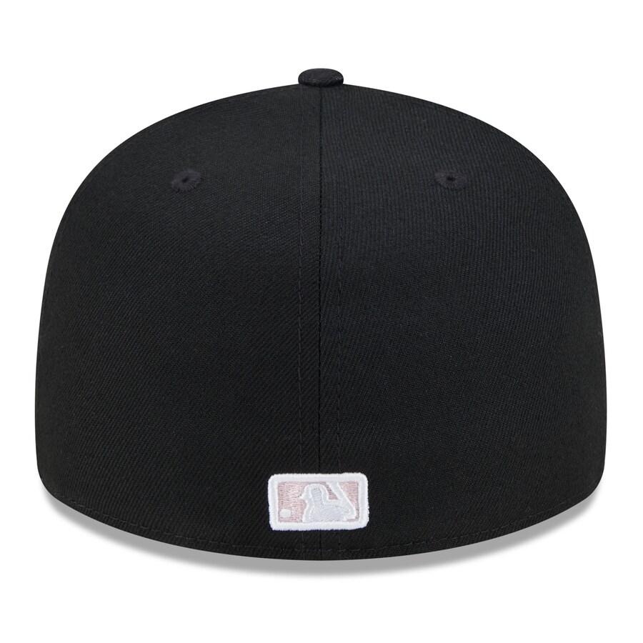 MLB マーリンズ キャップ 2024 母の日 Mother's Day Low Profile 59FIFTY Fitted Hat ニューエラ/New Era ブラック｜mlbshop｜04