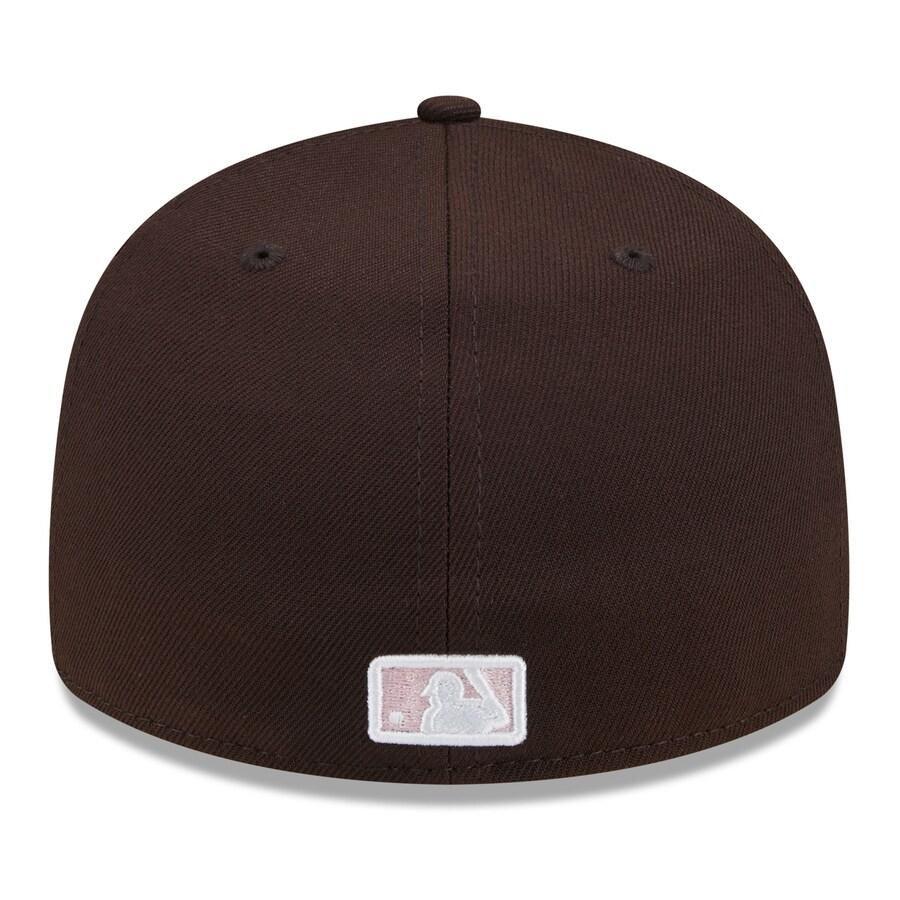 MLB パドレス キャップ 2024 母の日 Mother's Day Low Profile 59FIFTY Fitted Hat ニューエラ/New Era ブラウン｜mlbshop｜04