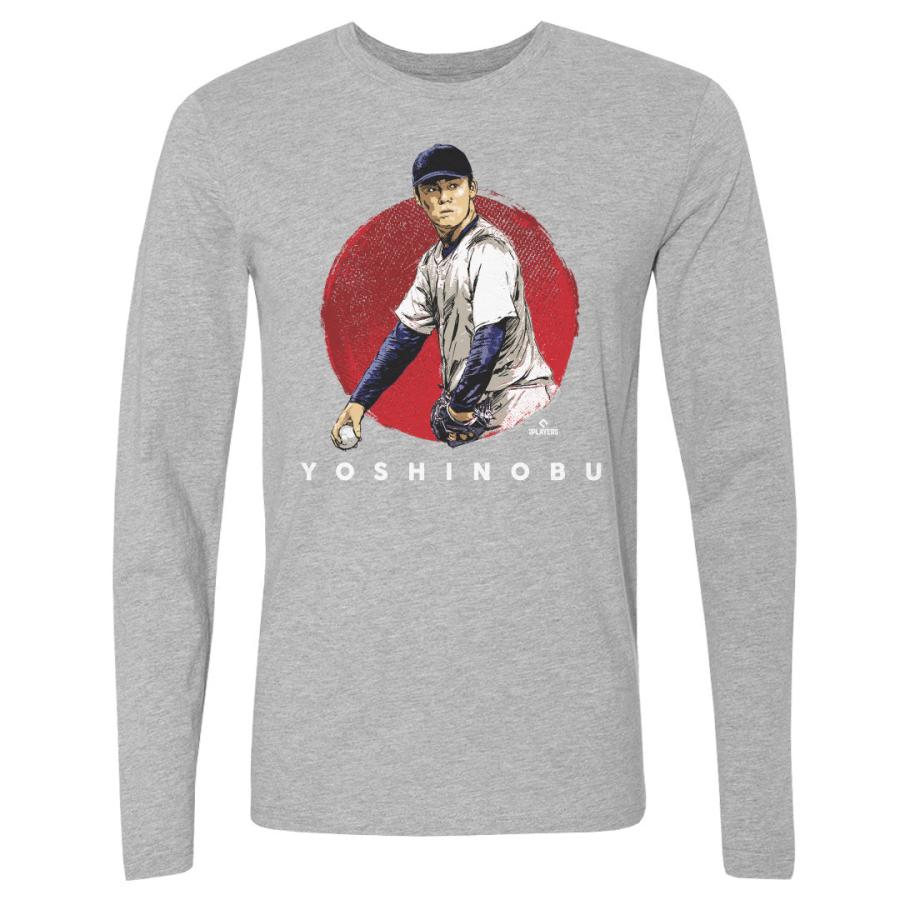 MLB 山本由伸 ドジャース Tシャツ Los Angeles D Sun WHT Long Sleeve 