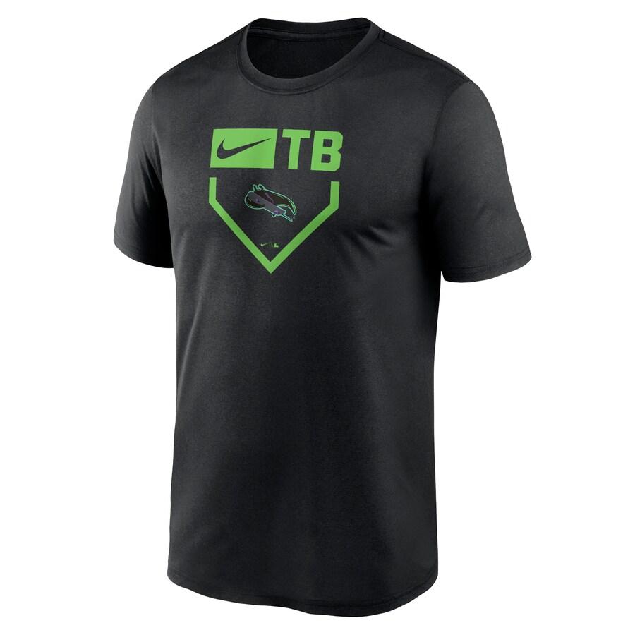 MLB タンパベイ・レイズ Tシャツ 2024 シティーコネクト Icon Legend T-Shirt ナイキ/Nike ブラック｜mlbshop｜02