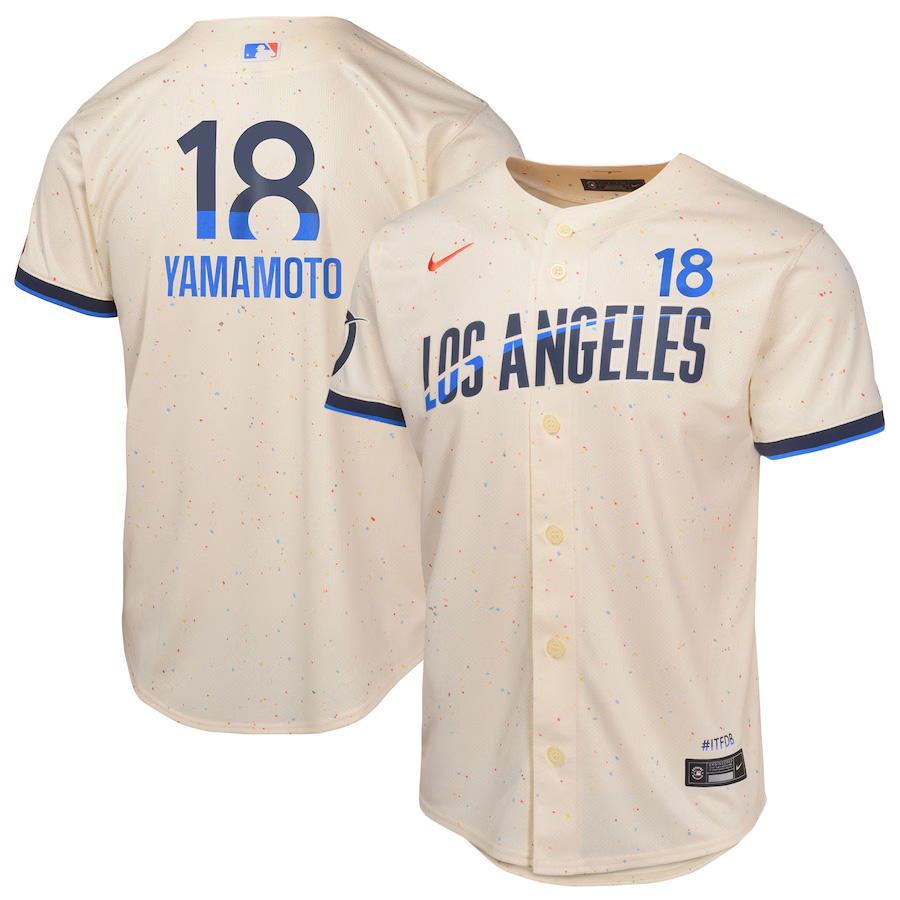 NEW ERA（ニューエラ） MLB 山本由伸 ドジャース ユニフォーム ユース