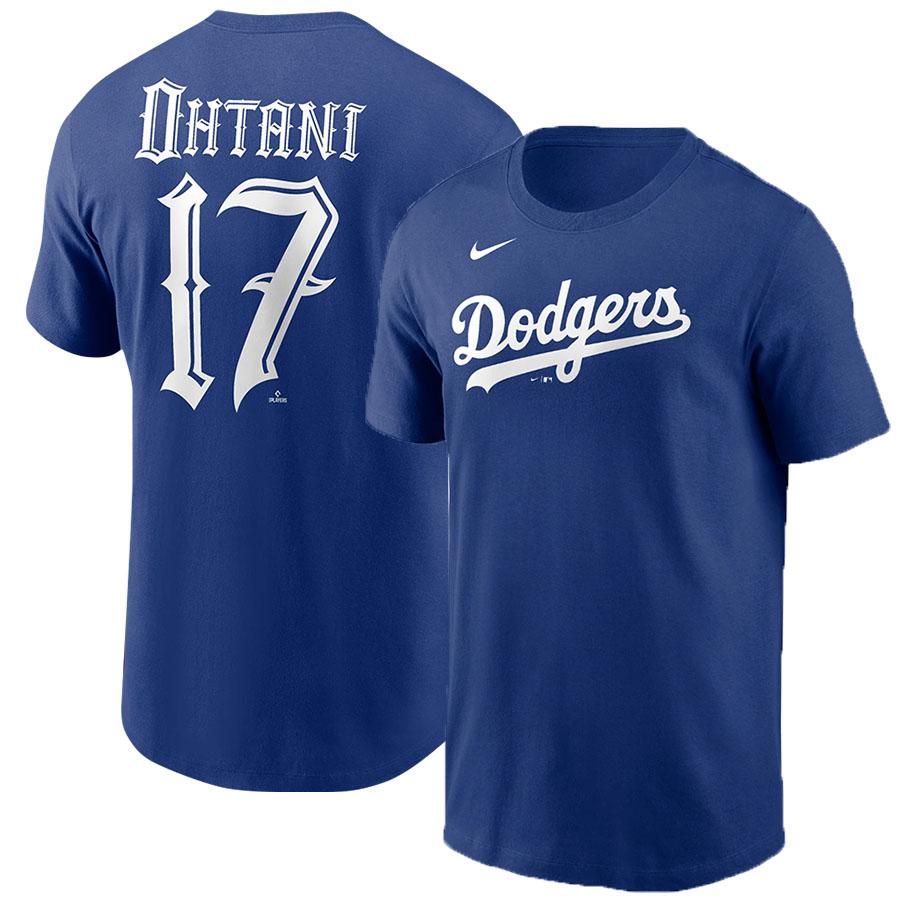 MLB 大谷翔平 ドジャース Tシャツ Dodgers x Mister Cartoon ネーム 