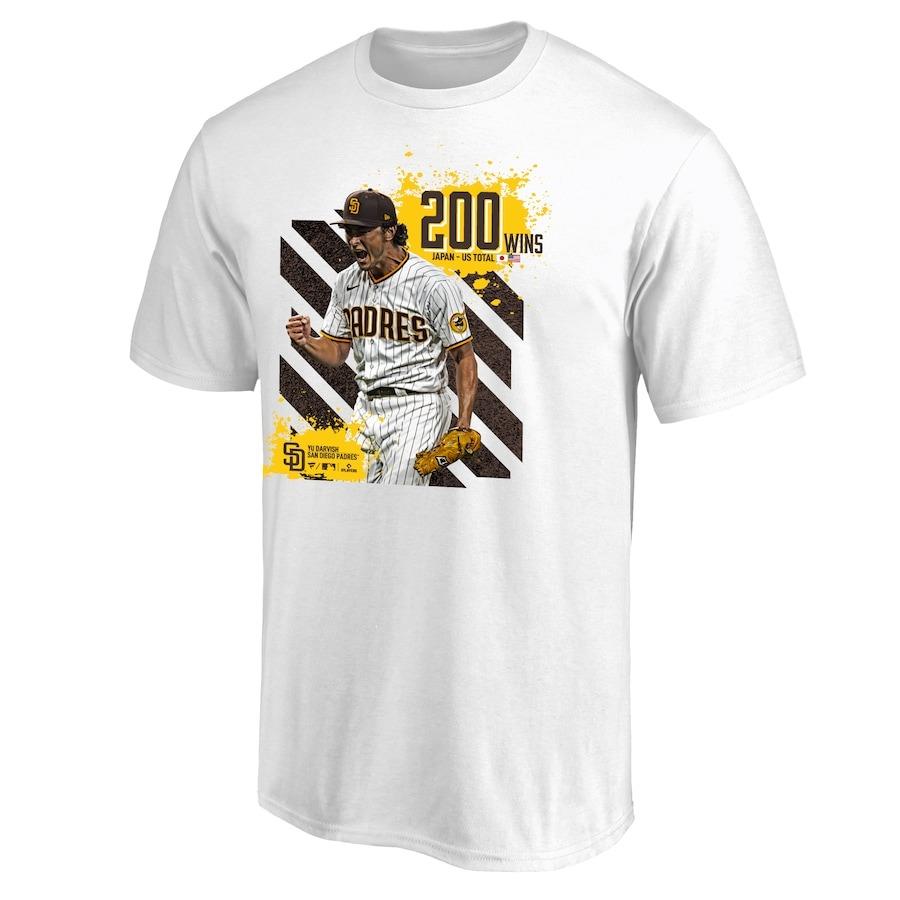MLB ダルビッシュ有 パドレス Tシャツ キッズ ユース 2024 日米通算200 