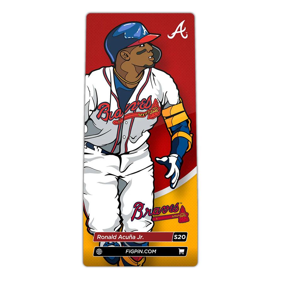MLB ロナルド・アクーニャ ブレーブス フィギュア ピンバッチ Classic