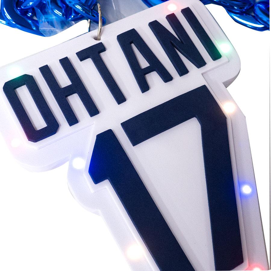 MLB 大谷翔平 ドジャース ビッグロゴチェーン Big Logo Light Up Chain