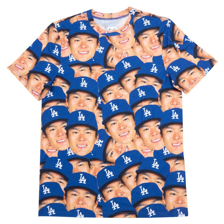 新品Lサイズ山本由伸アロハシャツ公式ドジャースグッズFOCO半袖シャツMLB MLB 山本由伸 ドジャース Tシャツ 【海外版】オールオーバー All-Over