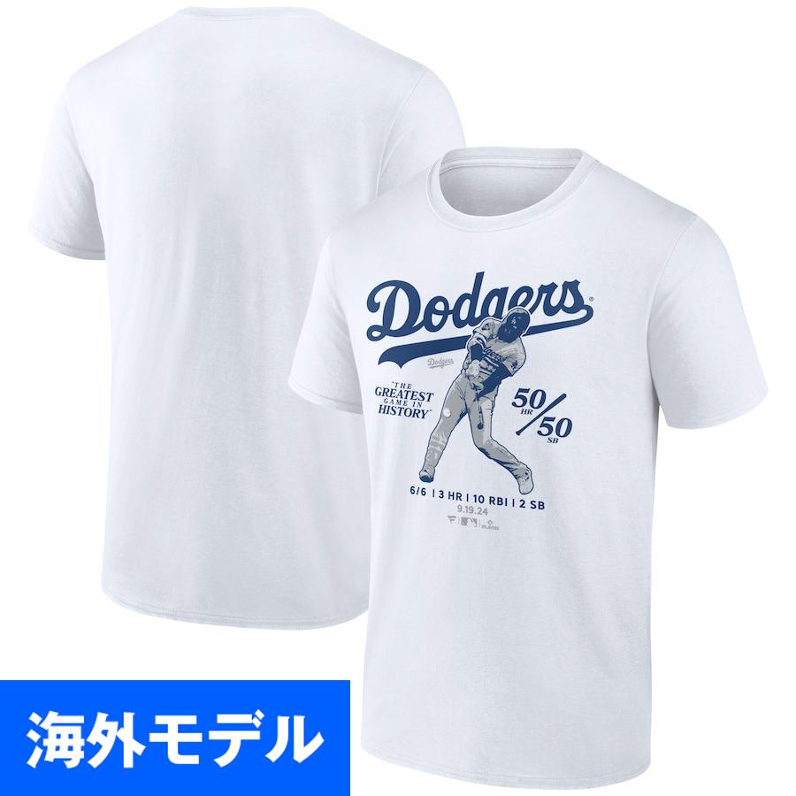 MLB 大谷翔平 ドジャース Tシャツ 【海外限定版】50/50達成記念 MLB 大谷翔平 ドジャース Tシャツ 【海外限定版】50/50達成記念