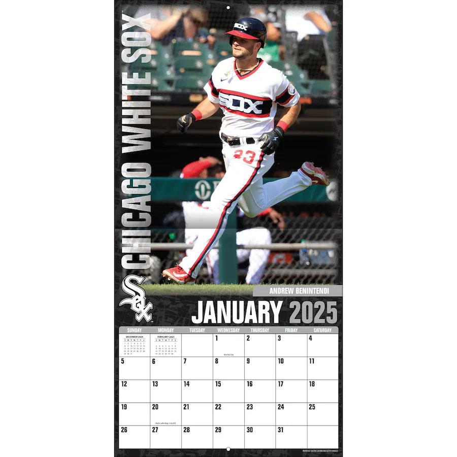 メジャーリーグ　ポスター34枚（ばら売り可） MLB ホワイトソックス カレンダー 2025年版 チーム 壁掛け Wall