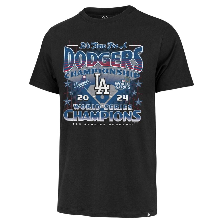 47 Brand 海外版 ドジャース 2024ワールドチャンピオン記念Tシャツ