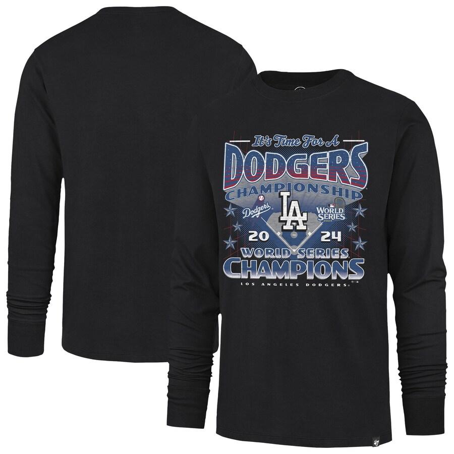 47 Brand - 47 Brand 海外版 ドジャース 2024ワールドチャンピオン記念Tシャツ MLB ドジャース Tシャツ 【海外版】ワールドシリーズ2024優勝記念
