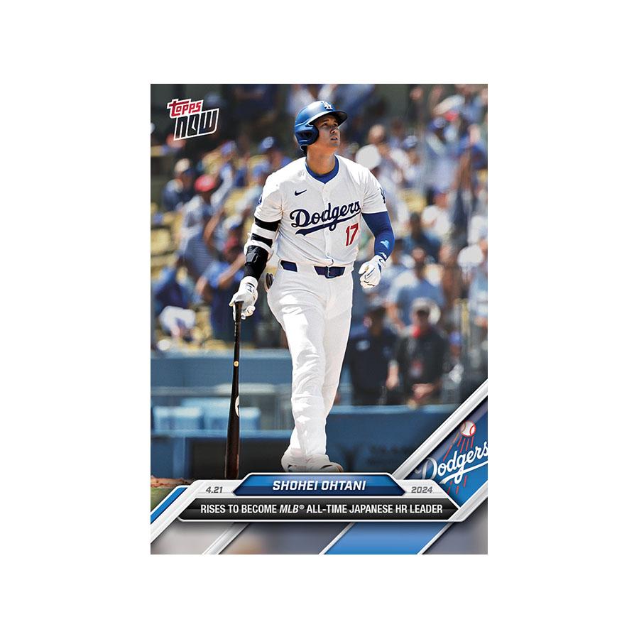MLB 大谷翔平 ドジャース トレーディングカード 2024 Topps Now #106 