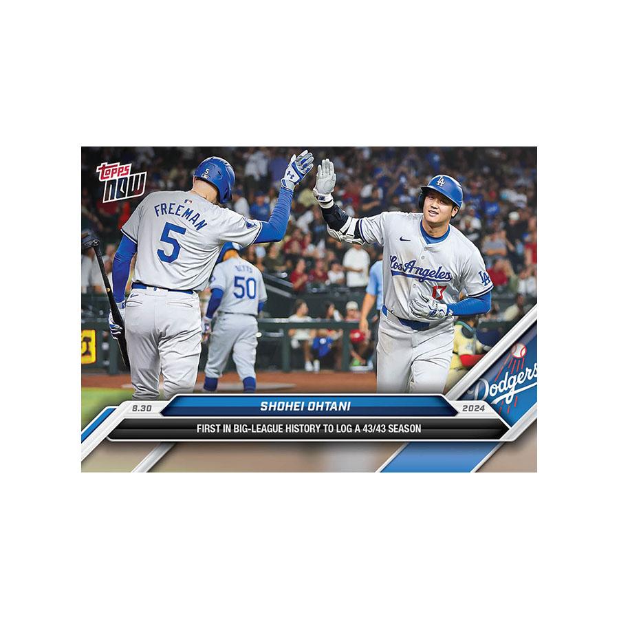 MLB 大谷翔平 ドジャース トレーディングカード 2024 Topps Now #616