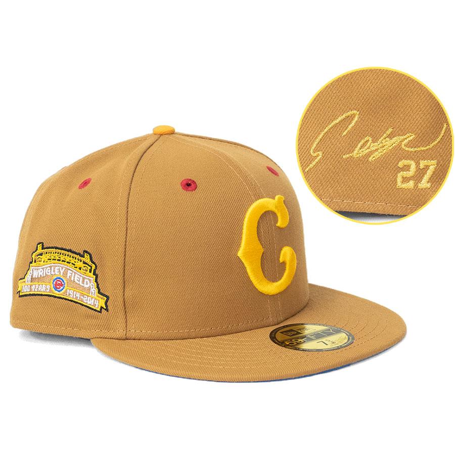 海外限定 ニューエラ 59FIFTY シカゴカブス リグレーフィールド NEW ERA MLB 鈴木誠也 カブス キャップ 【海外買付】リグレー