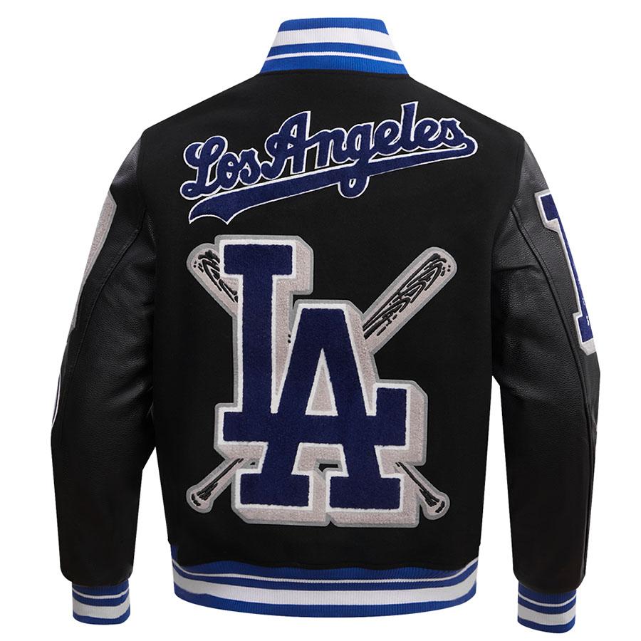 MLB ドジャース ジャケット MASH UP RIB ウール バーシティー MLB ドジャース ジャケット MASH UP RIB ウール バーシティー
