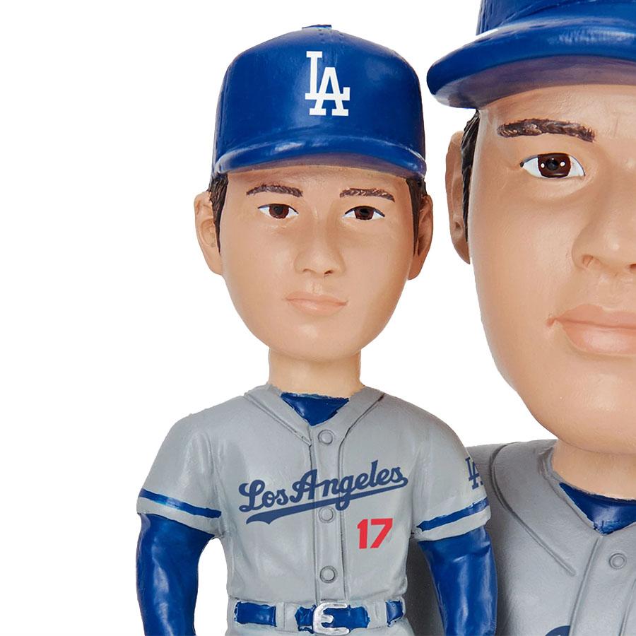 MLB 大谷翔平 ドジャース フィギュア 【379個限定】Away Uniform Bobble Dubblz Bobblehead ボブルヘッド FOCO_3