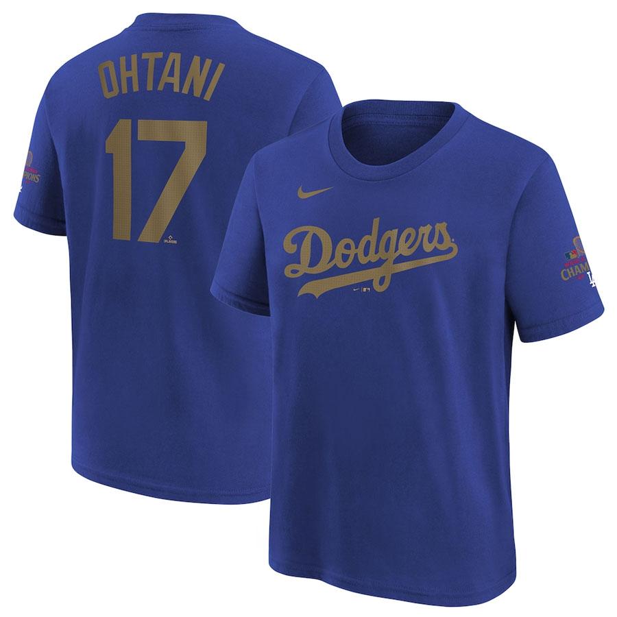NIKE 【海外モデル】MLB 大谷翔平 ドジャース Tシャツ Youth NIKE 【海外モデル】MLB 大谷翔平 ドジャース Tシャツ Youth