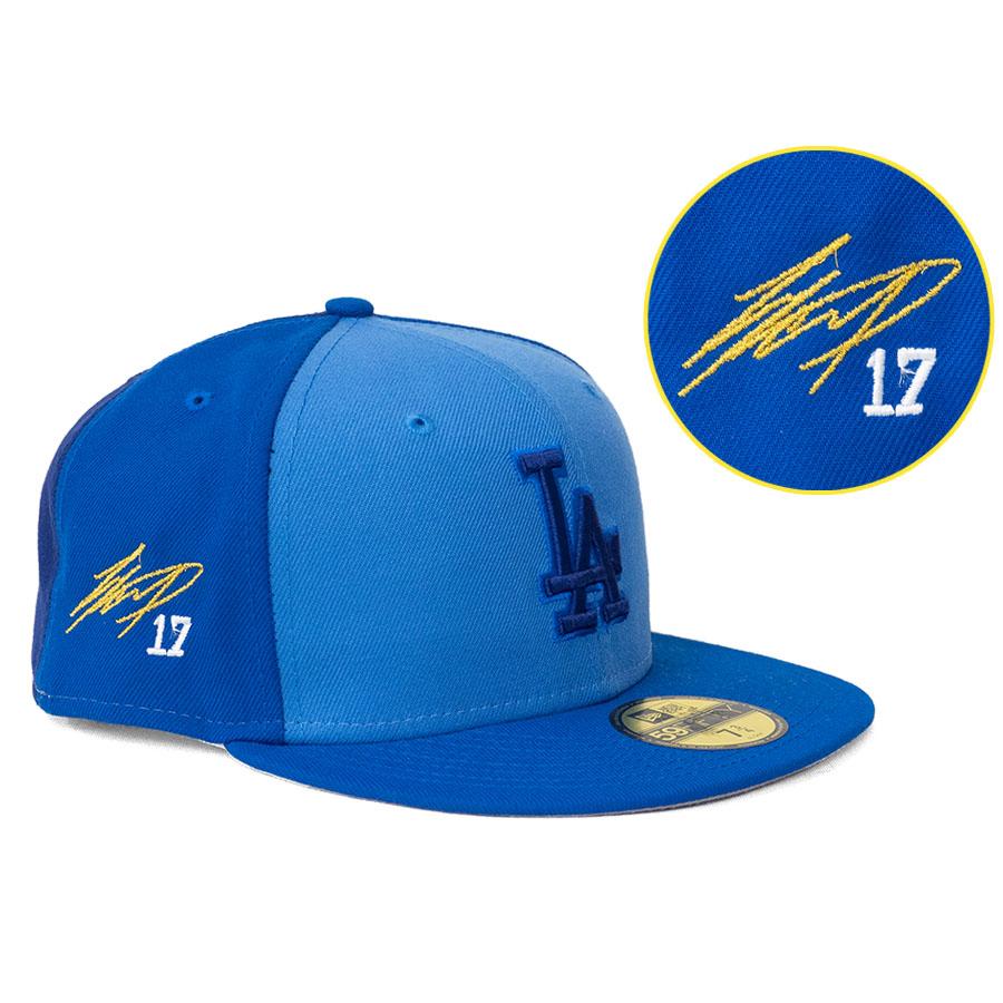 完売　NEWERA 大谷翔平サイン入り キャップ ドジャース ブルー　新品未使用 NEW ERA（ニューエラ） MLB 大谷翔平 ドジャース キャップ 【海外買付