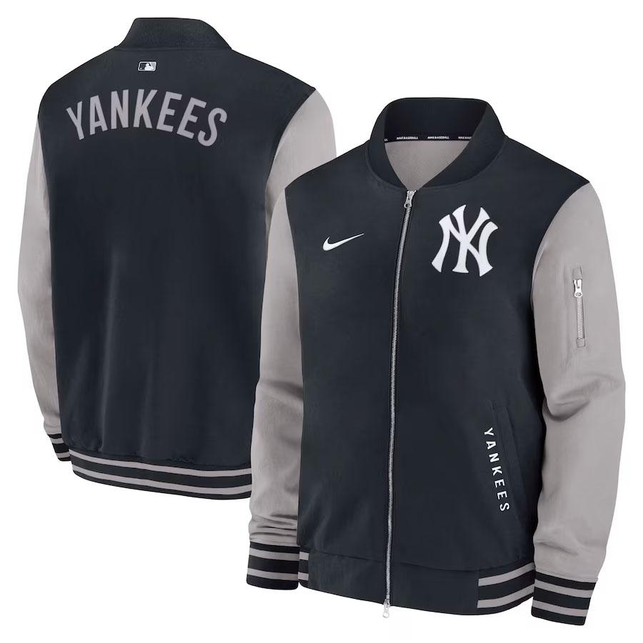 ヤンキース　ナイキ　オーセンティック　ダグアウト　ジャケット　Sサイズ（US） NIKE（ナイキ） MLB ヤンキース ジャケット ダグアウト