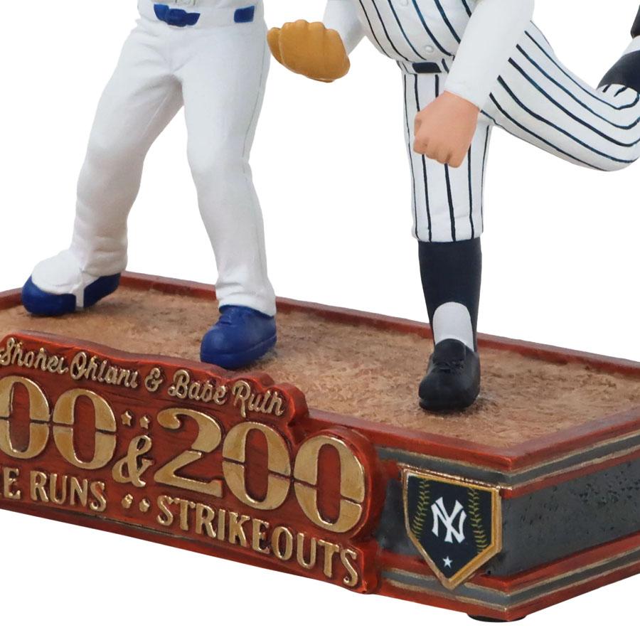 MLB 大谷翔平 ベーブ・ルース ドジャース ミニボブルヘッド 【200個限定】200ホームラン 200奪三振 Mini Bobblehead フィギュア FOCO_5