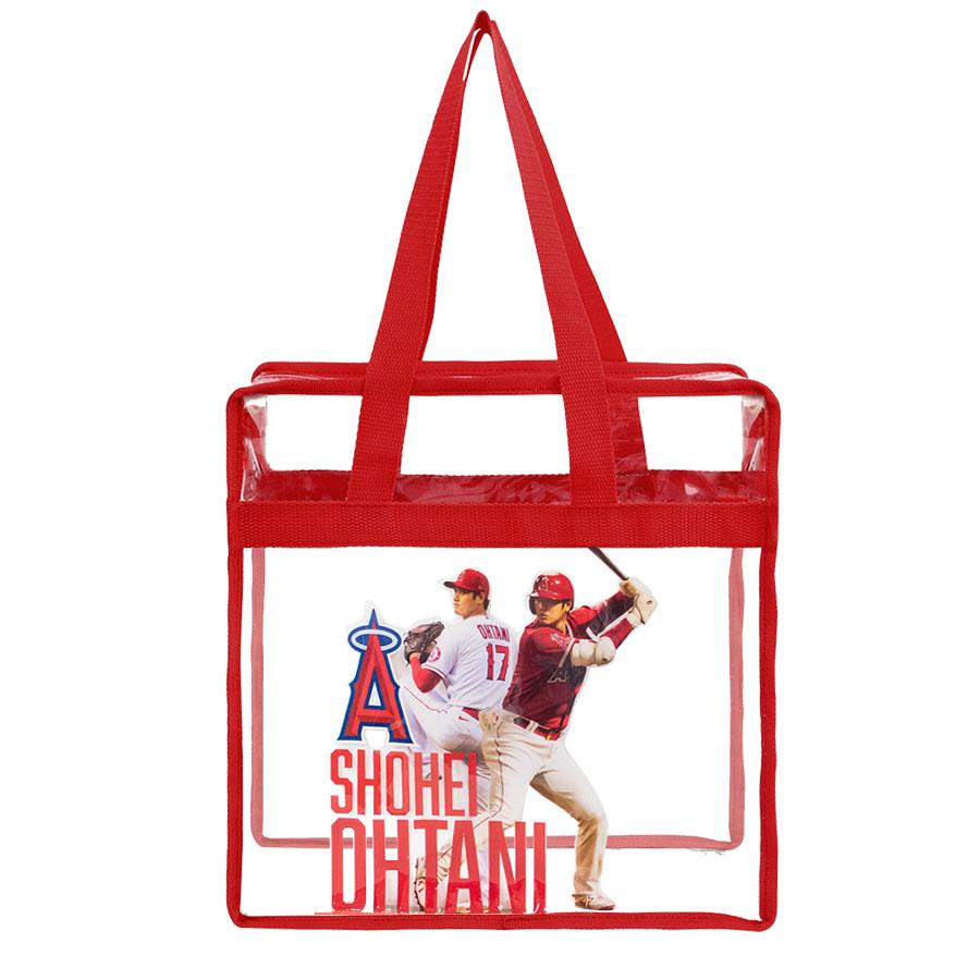 大谷翔平　エンゼルス球場配布　クリアバッグ MLB 大谷翔平 エンゼルス クリアトートバッグ 【球場配布】Clear Tote