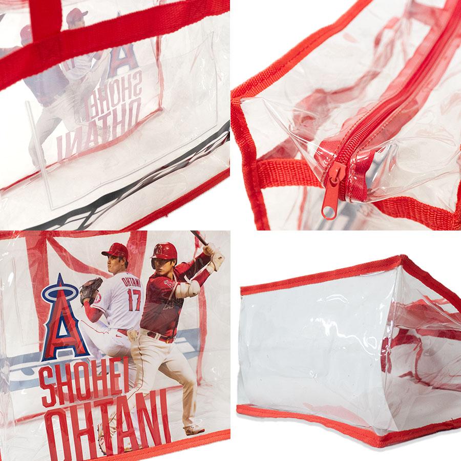 MLB 大谷翔平 エンゼルス クリアトートバッグ 【球場配布】Clear Tote