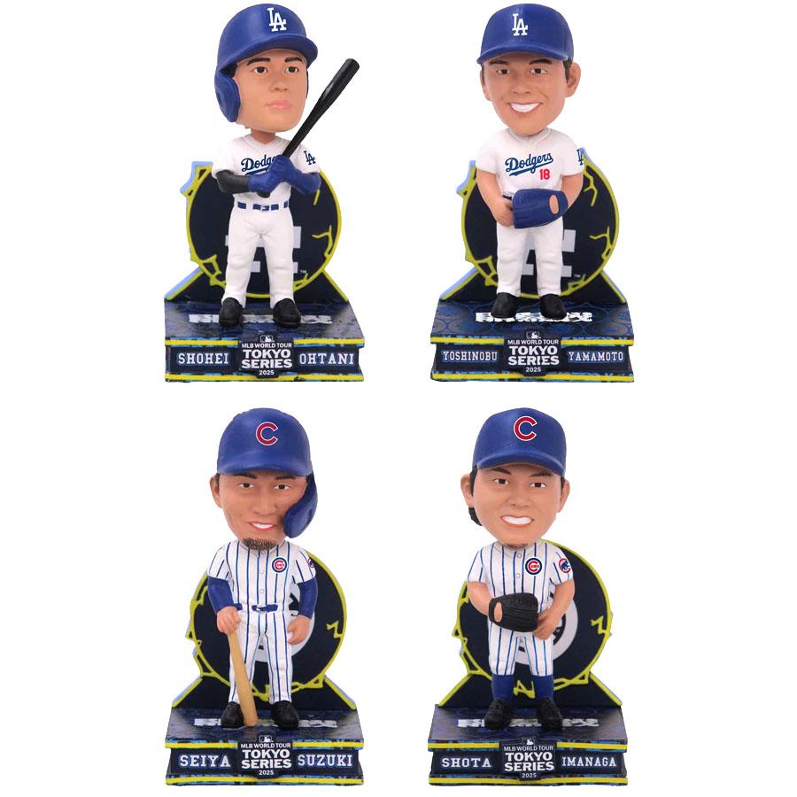 125個限定 ドジャースミニボブルヘッドセット 山本由伸 大谷翔平 佐々木朗希 MLB ロサンゼルス・ドジャース 日本人スター選手 大谷翔平 山本由伸