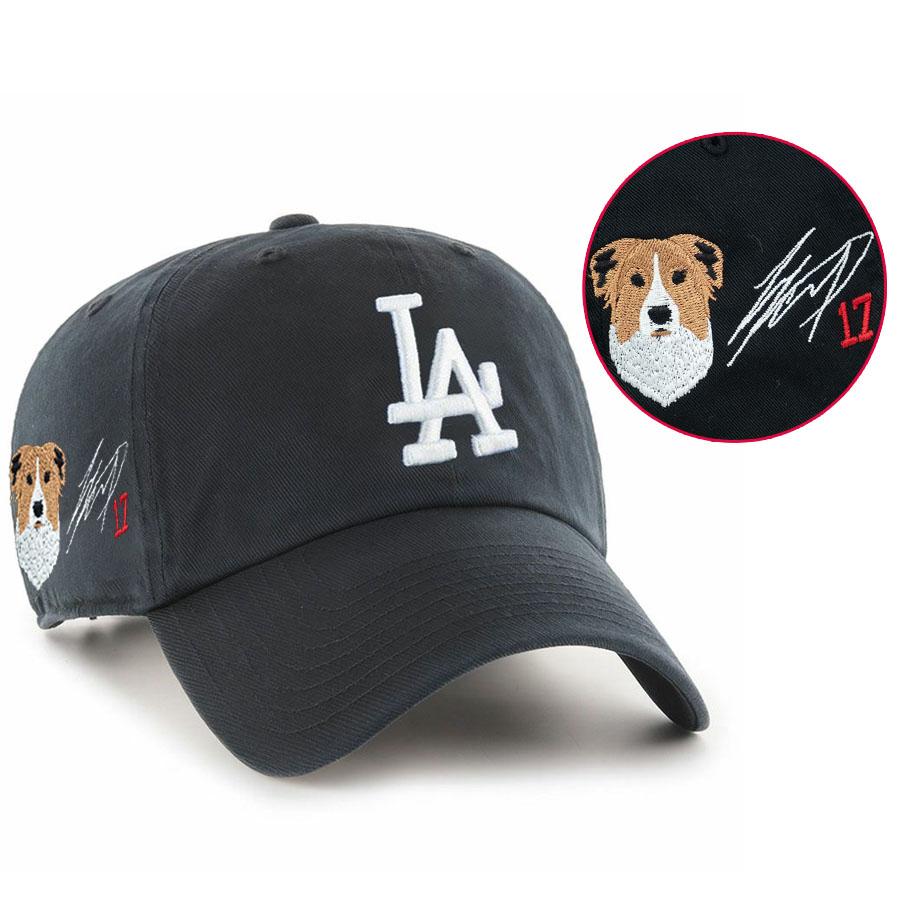 MLB 大谷翔平 ドジャース キャップ 【セレクション特注】サイン刺繍