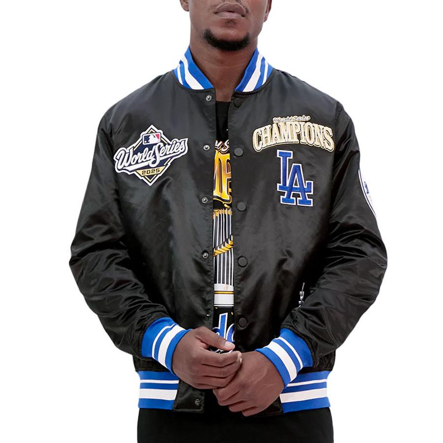 MLB ドジャース ジャケット ワールドシリーズ2025優勝記念 PRO SATIN