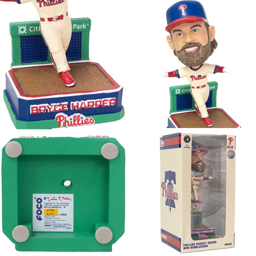 MLB ブライス・ハーパー フィリーズ ボブルヘッド 【1000個限定】Stadium Exclusive Mini Bobblehead FOCOの画像