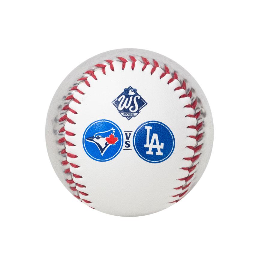 MLB ドジャース ブルージェイズ ボール 現地買付 ワールドシリーズ 2025 Match Up Baseball With UV Protection Display Case Rawlings 2512mblの画像