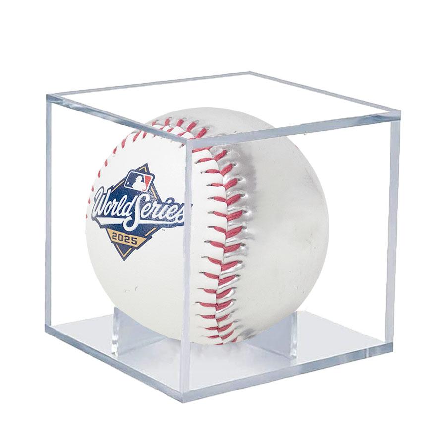 MLB ドジャース ブルージェイズ ボール 現地買付 ワールドシリーズ 2025 Match Up Baseball With UV Protection Display Case Rawlings 2512mblの画像