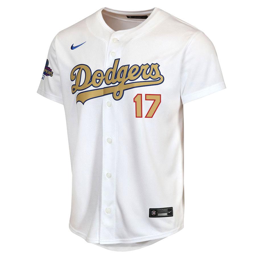 新品★MLB大谷翔平 ドジャースユニフォーム　 ゴールドコレクション★キッズ NIKE（ナイキ） MLB 大谷翔平 ドジャース ユニフォーム ユース キッズ