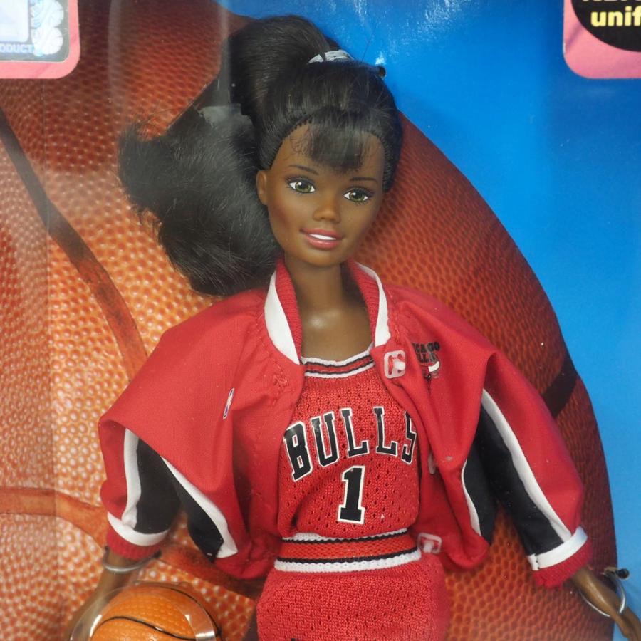 NBA ブルズ バービードール/人形 1998 African American レアアイテム 