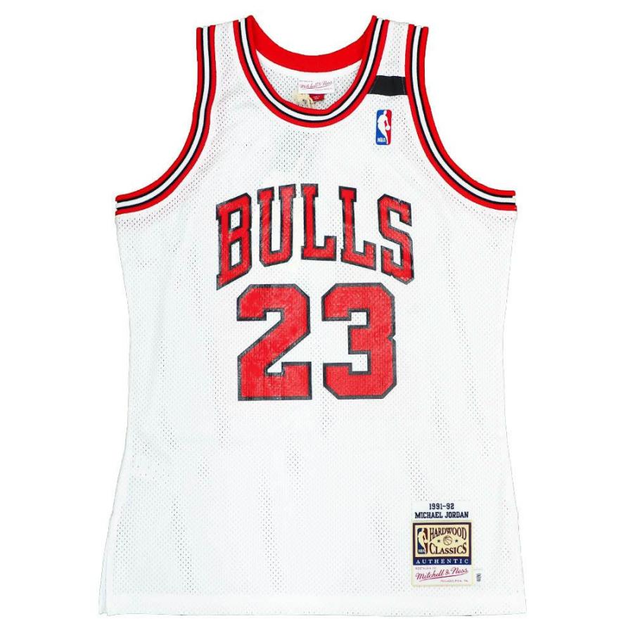 NBA マイケル・ジョーダン シカゴ・ブルズ ユニフォーム/ジャージ オーセンティック ミッチェル＆ネス/Mitchell & Ness ホワイト2203MN特集｜mlbshop