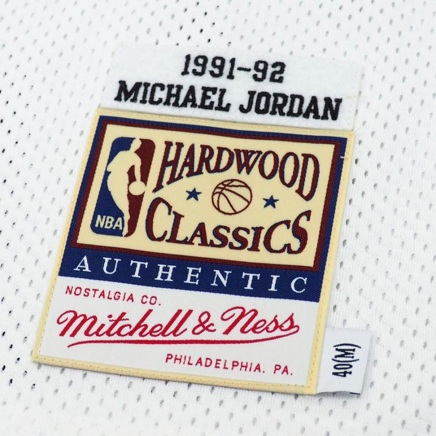 NBA マイケル・ジョーダン シカゴ・ブルズ ユニフォーム/ジャージ オーセンティック ミッチェル＆ネス/Mitchell & Ness ホワイト2203MN特集｜mlbshop｜05