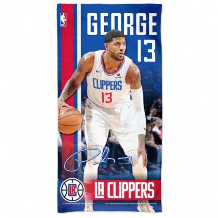 【超希少・新品・未着用】NBA ロサンゼルスクリッパーズ ポール・ジョージ 限定 NBA ポール・ジョージ ロサンゼルス・クリッパーズ Beach Towel タオル