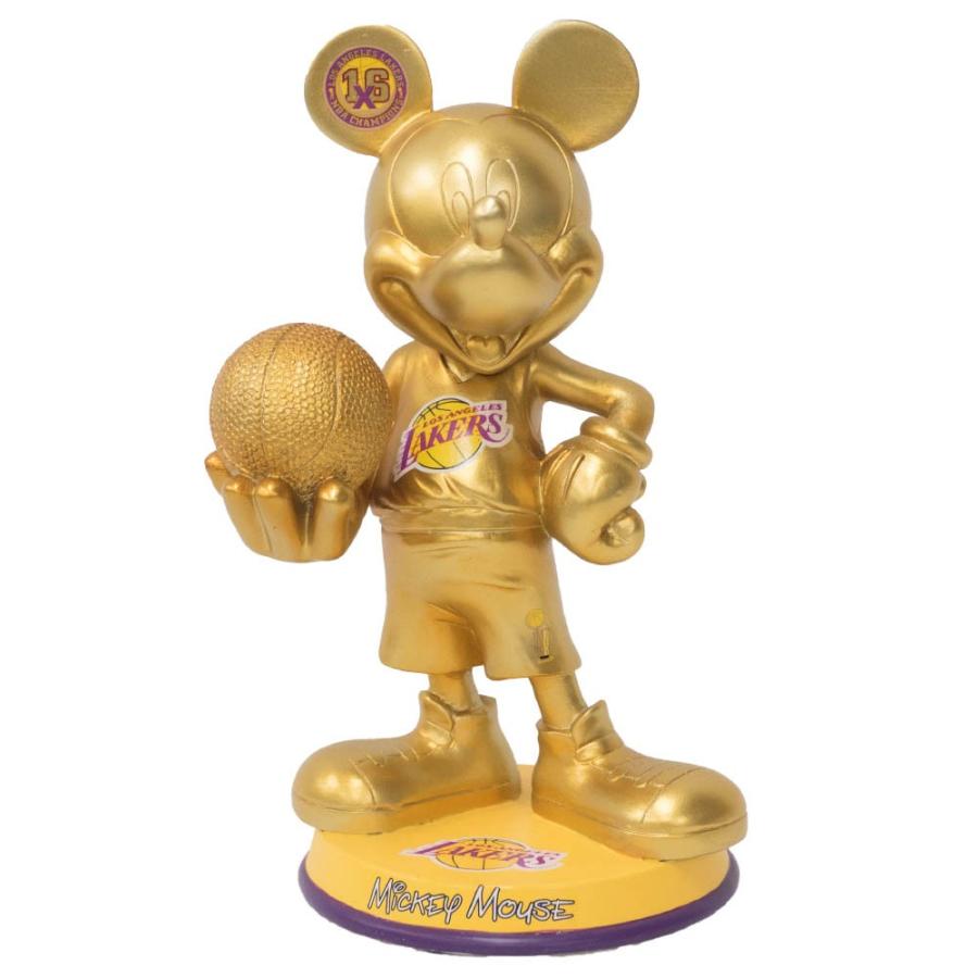 NBA ロサンゼルス・レイカーズ フィギュア 2011オールスター ディズニー ミッキーマウス Forever Collectibles ゴールド