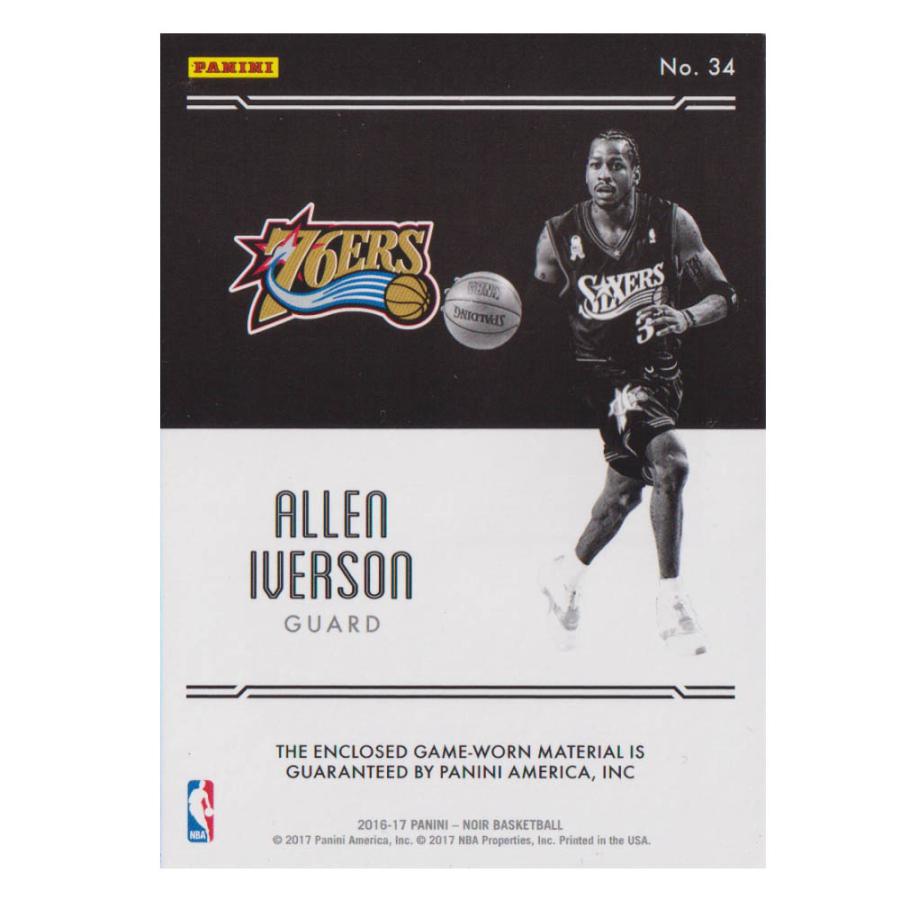 NBA アレン・アイバーソン 76ers トレーディングカード 2016-17 Panini 