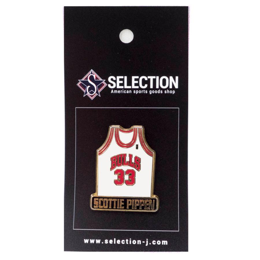 NBA スコッティ・ピッペン シカゴ・ブルズ Jersey Pin ピンバッチ 