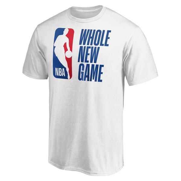 Nba Nbaロゴ Tシャツ Whole New Game Team T Shirt ホワイト Nba 0803wng11 プロ野球メジャーリーグショップ 通販 Yahoo ショッピング
