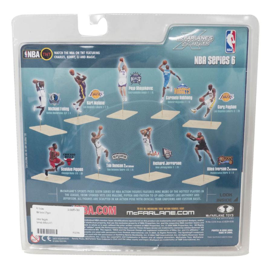 カーメロ・アンソニー フィギュア ナゲッツ NBA グッズ Series 6 Mc