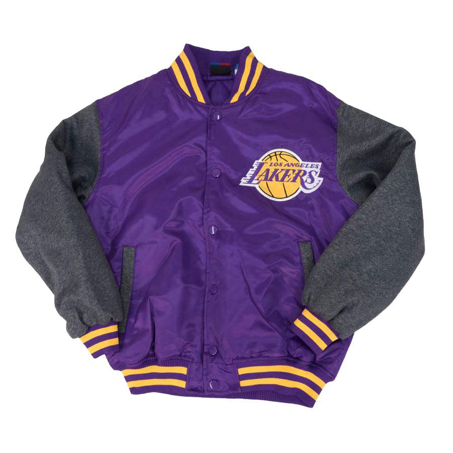 MAJESTIC（マジェスティック） レイカーズ スタジャン NBA パープル 