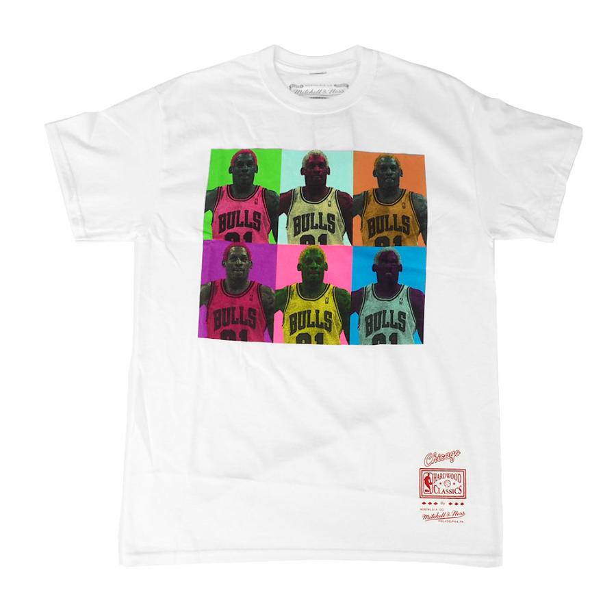 デニスロッドマン シカゴブルズ Tシャツ NBA ミッチェルアンドネス Mitchell&Ness（ミッチェルアンドネス） NBA デニス・ロッドマン