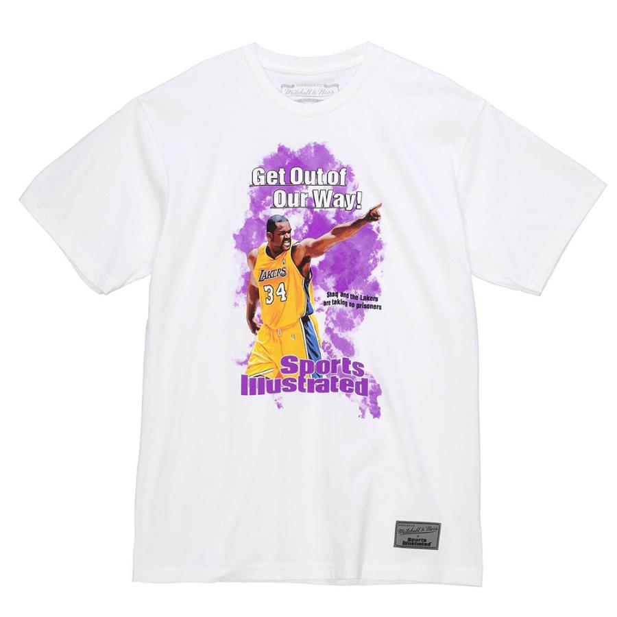 Mitchell&Ness NBA シャキール・オニール レイカーズ Tシャツ Mitchell&Ness NBA シャキール・オニール レイカーズ Tシャツ