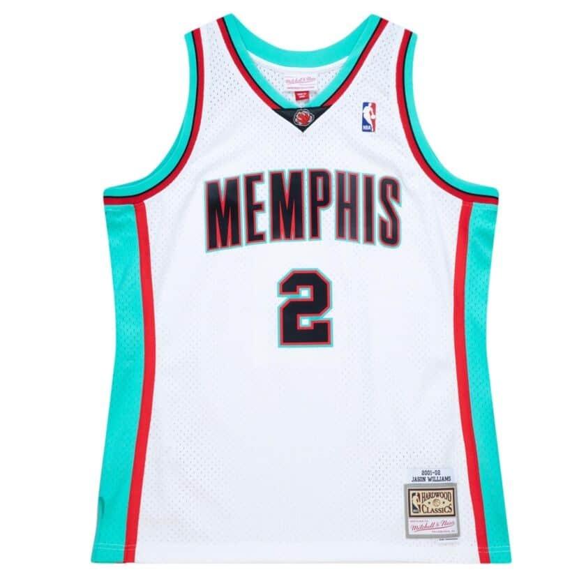 【希少】　NBA ジェイソン・ウィリアムス　グリズリーズ　ユニフォーム　シャツ Mitchell&Ness（ミッチェルアンドネス） NBA ジェイソン・ウィリアムス