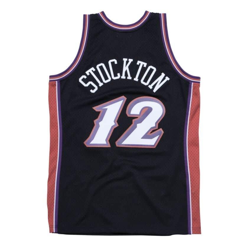 Champion NBA ユタ・ジャズ ユニフォーム 12番 Yuta 12 バスケ 水着 ユニフォーム NBA ジョン・ストックトン ユタ
