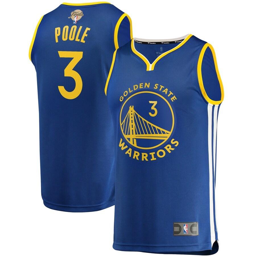 NBA ジョーダン・プール ウォリアーズ ユニフォーム NBAファイナル2022 